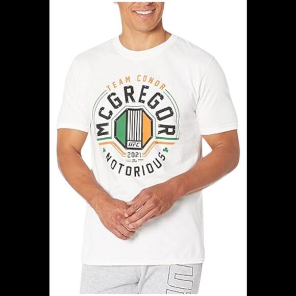 UFC Other - UFC Men's Ufc Conor Mcgregor Arch T-shirt White